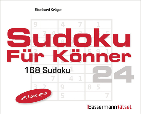 Sudoku für Könner 24 (5 Exemplare à 2,99 €) - Eberhard Krüger