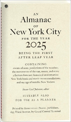 An Almanac of New York City for the Year 2025 - 
