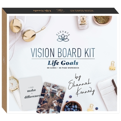 Elevate Vision Board Kit Life Goals - Hinkler Pty Ltd