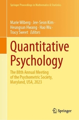 Quantitative Psychology - Marie Wiberg, Jee-Seon Kim