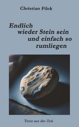 Endlich wieder Stein sein und einfach so rumliegen - Christian Filek