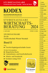 KODEX Wirtschaftsberatung 2024 Band II - inkl. App - 