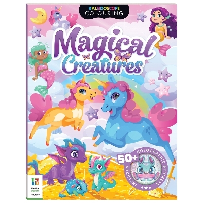 Kaleidoscope Sticker Colouring Magical Creatures - Hinkler Pty Ltd