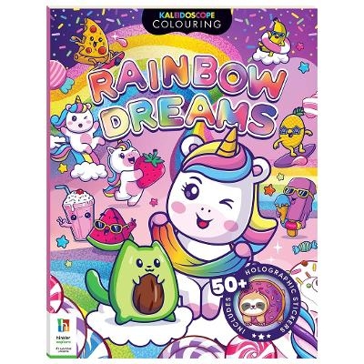 Kaleidoscope Sticker Colouring Rainbow Magic - Hinkler Pty Ltd