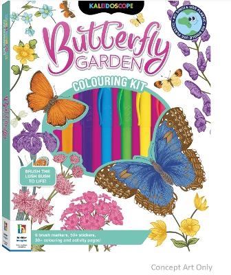 Kaleidoscope Colouring Butterfly Garden Kit - Hinkler Pty Ltd