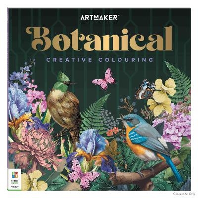 Art Maker Creative Colouring Botanical - Hinkler Pty Ltd