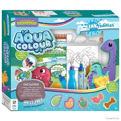 Inkredibles Aqua Colour Activity Kit Dinosaurs - Hinkler Pty Ltd