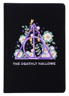 Harry Potter: Deathly Hallows Embroidered Journal  -  Insight Editions