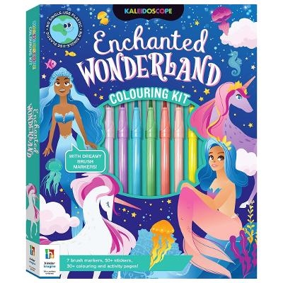Kaleidoscope Colouring Enchanted Wonderland Kit - Hinkler Pty Ltd