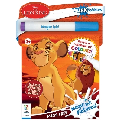 Inkredibles The Lion King Magic Ink Pictures - Hinkler Pty Ltd