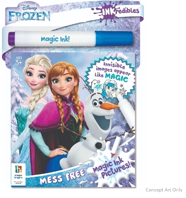 Inkredibles Frozen Magic Ink Pictures - Hinkler Pty Ltd
