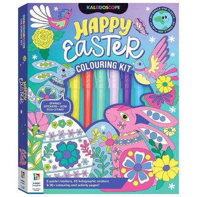 Kaleidoscope Happy Easter Colouring Kit - Hinkler Pty Ltd