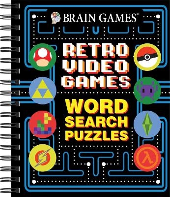 Brain Games - Retro Video Games Word Search Puzzles -  Publications International Ltd,  Brain Games