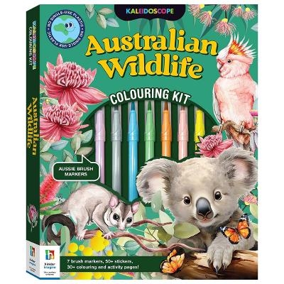 Kaleidoscope Colouring Australian Wildlife Kit - Hinkler Pty Ltd