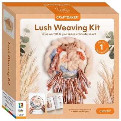 Craft Maker Lush Weaving Kit - Hinkler Pty Ltd