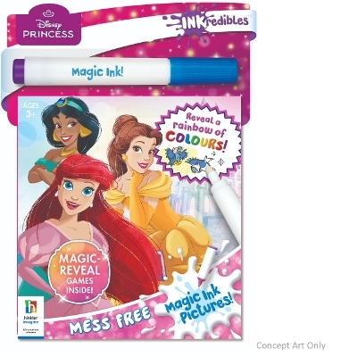 Inkredibles Disney Princess Magic Ink Pictures - Hinkler Pty Ltd