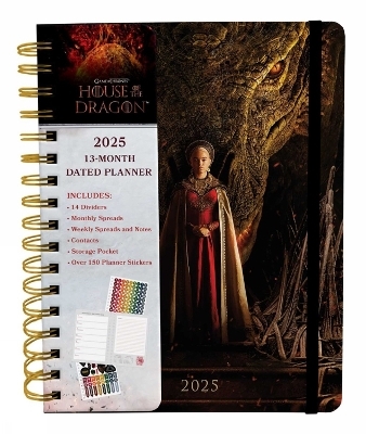 2025 House of the Dragon 13-Month Weekly Planner -  Insights