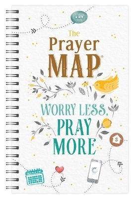 The Prayer Map: Worry Less, Pray More -  Compiled by Barbour Staff