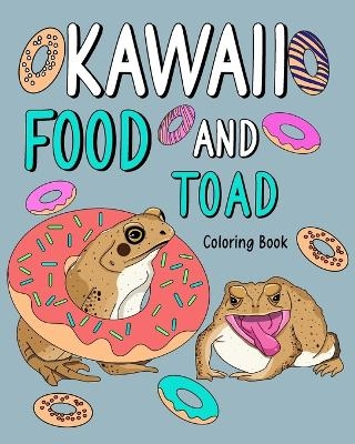 Kawaii Food and Toad Coloring Book -  Paperland