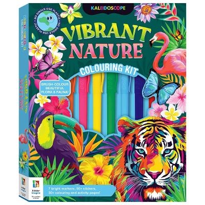 Kaleidoscope Colouring Vibrant Nature Kit - Hinkler Pty Ltd