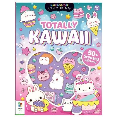 Kaleidoscope Colouring Scented Stickers Totally Kawaii - Hinkler Pty Ltd
