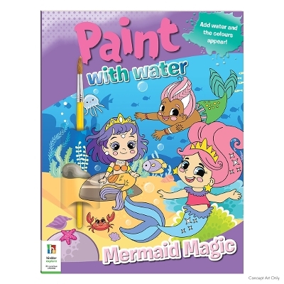 Paint with Water Mermaid Magic - Hinkler Pty Ltd