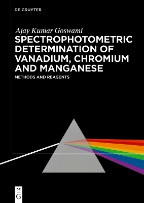 Spectrophotometric Determination of Vanadium, Chromium and Manganese - Ajay Kumar Goswami