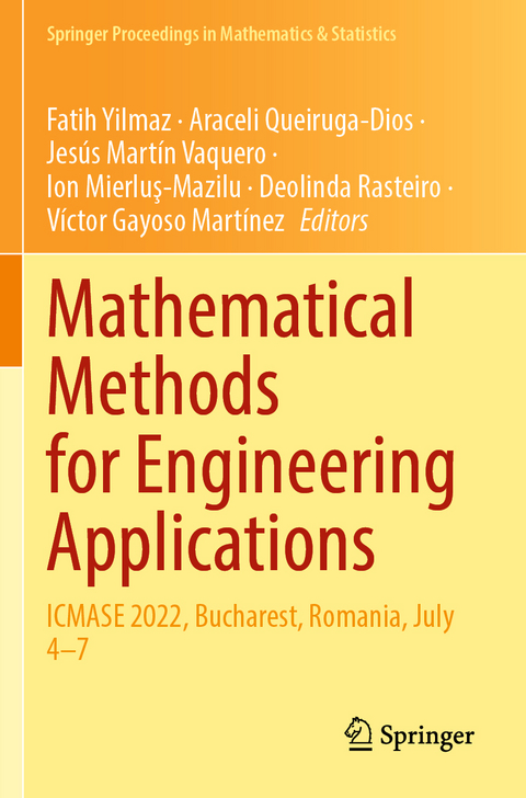 Mathematical Methods for Engineering Applications - 