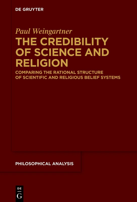 The Credibility of Science and Religion - Paul Weingartner