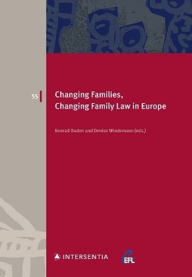 Changing Families, Changing Family Law in Europe - 