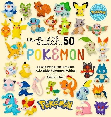 Stitch 50 PokéMon - Alison J Reid