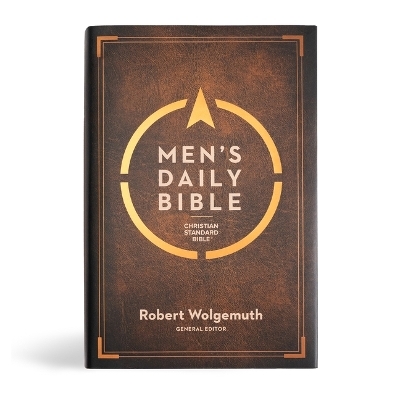 CSB Men's Daily Bible, Hardcover - Robert Wolgemuth