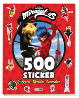 Miraculous: 500 Sticker - Stickern - Rätseln - Ausmalen -  Panini