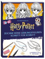 Aus den Filmen zu Harry Potter: Zeichne deine Lieblingsfiguren Schritt für Schritt - Isa Gouache, Violet Tobacco