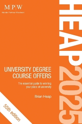 HEAP 2025: University Degree Course Offers - Brian Heap