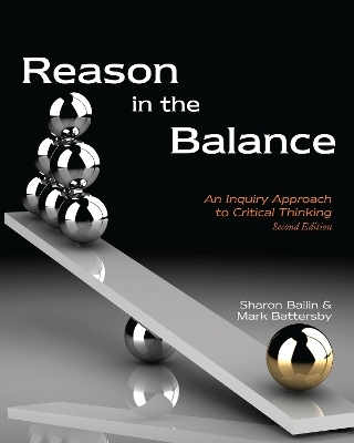 Reason in the Balance - Sharon Bailin, Mark Battersby