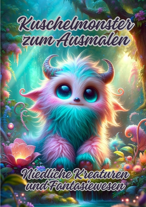 Kuschelmonster zum Ausmalen - Ela ArtJoy