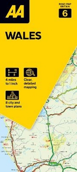 AA Road Map Wales - 