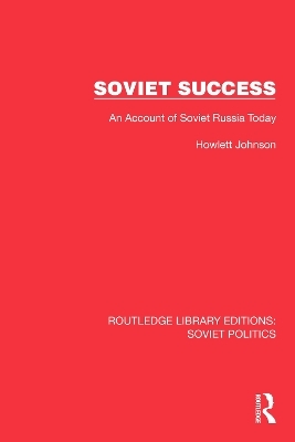 Soviet Success - Hewlett Johnson