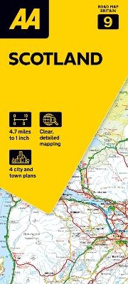 AA Road Map Scotland