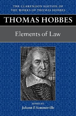 Thomas Hobbes: Elements of Law - 