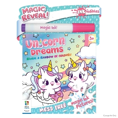 Inkredibles Magic Ink Unicorn Magic - Hinkler Pty Ltd