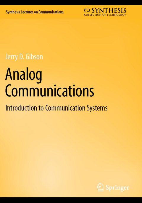 Analog Communications - Jerry D. Gibson