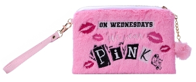 Mean Girls: On Wednesdays We Wear Pink Plush Accessory Pouch -  Insight Editions