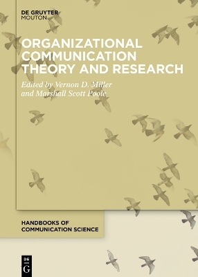 Organizational Communication Theory and Research - 
