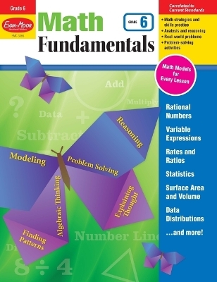 Math Fundamentals, Grade 6 Teacher Resource -  Evan-Moor Educational Publishers