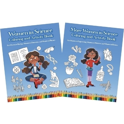 Women in Science Coloring and Activity Book Set - Mary Wissinger