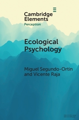 Ecological Psychology - Miguel Segundo-Ortin, Vicente Raja