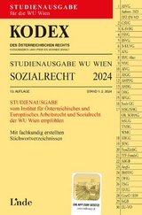 KODEX Studienausgabe Sozialrecht WU 2024 - Brameshuber, Elisabeth; Doralt, Werner