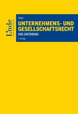 Unternehmens- und Gesellschaftsrecht - Weber, Martin